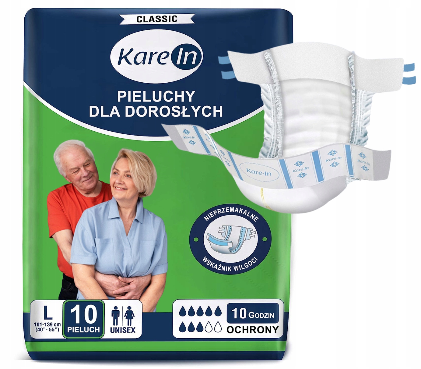 pampers zolty pasek na jaki kolor