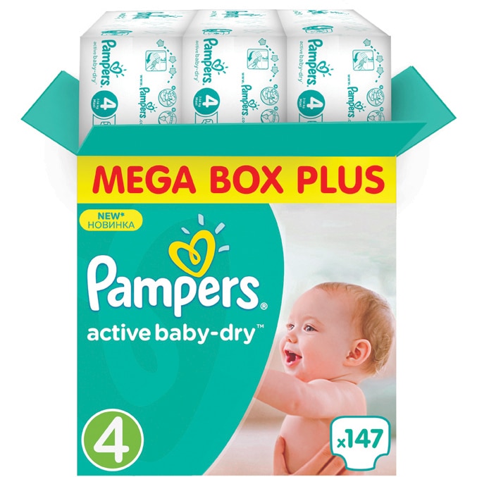 pampers pants mega box pieluchomajtki rozmiar 4