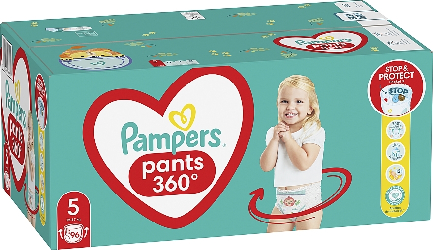 pieluchy pampers pants 5