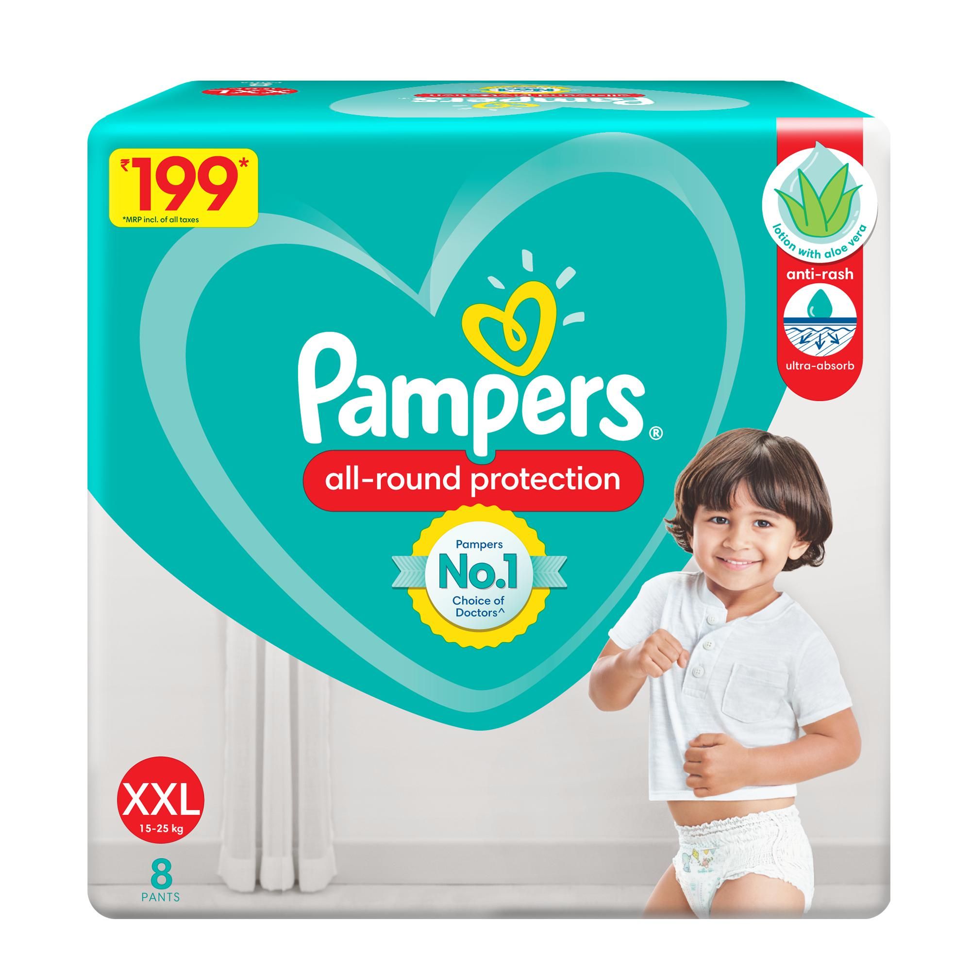 o pieluchomajtkach pampers