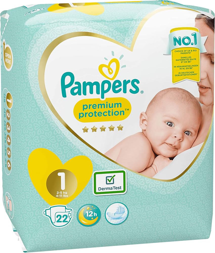 paczka pieluszki pampers 1