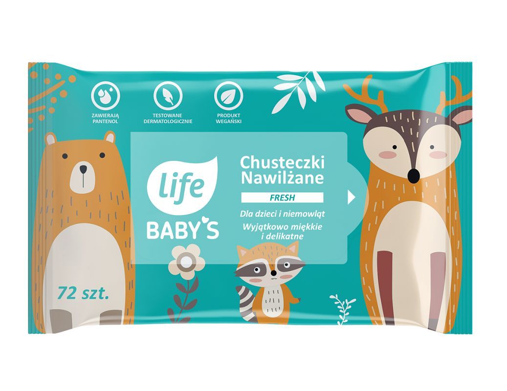 babydream chusteczki nawilżane dwupak