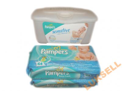 chusteczki nawilżane pampers 6x64 szt