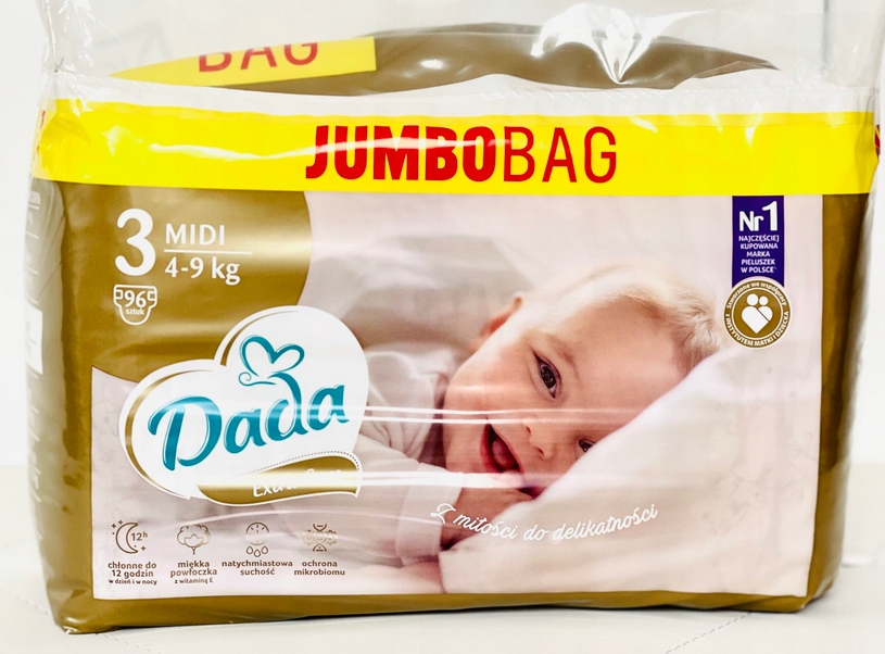 pampers pure 3 cena