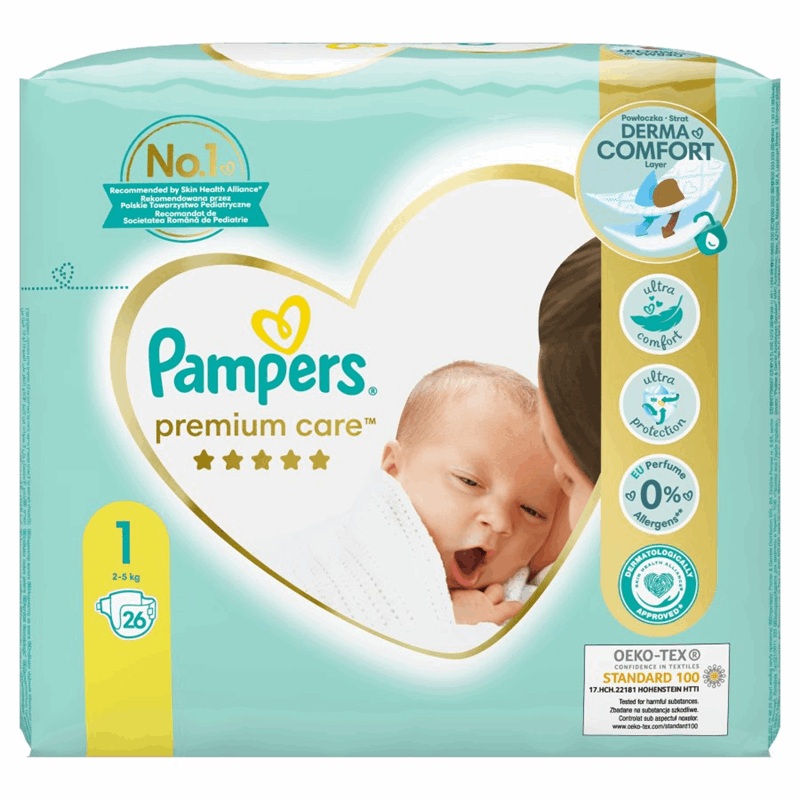 pampers 2 baby dry