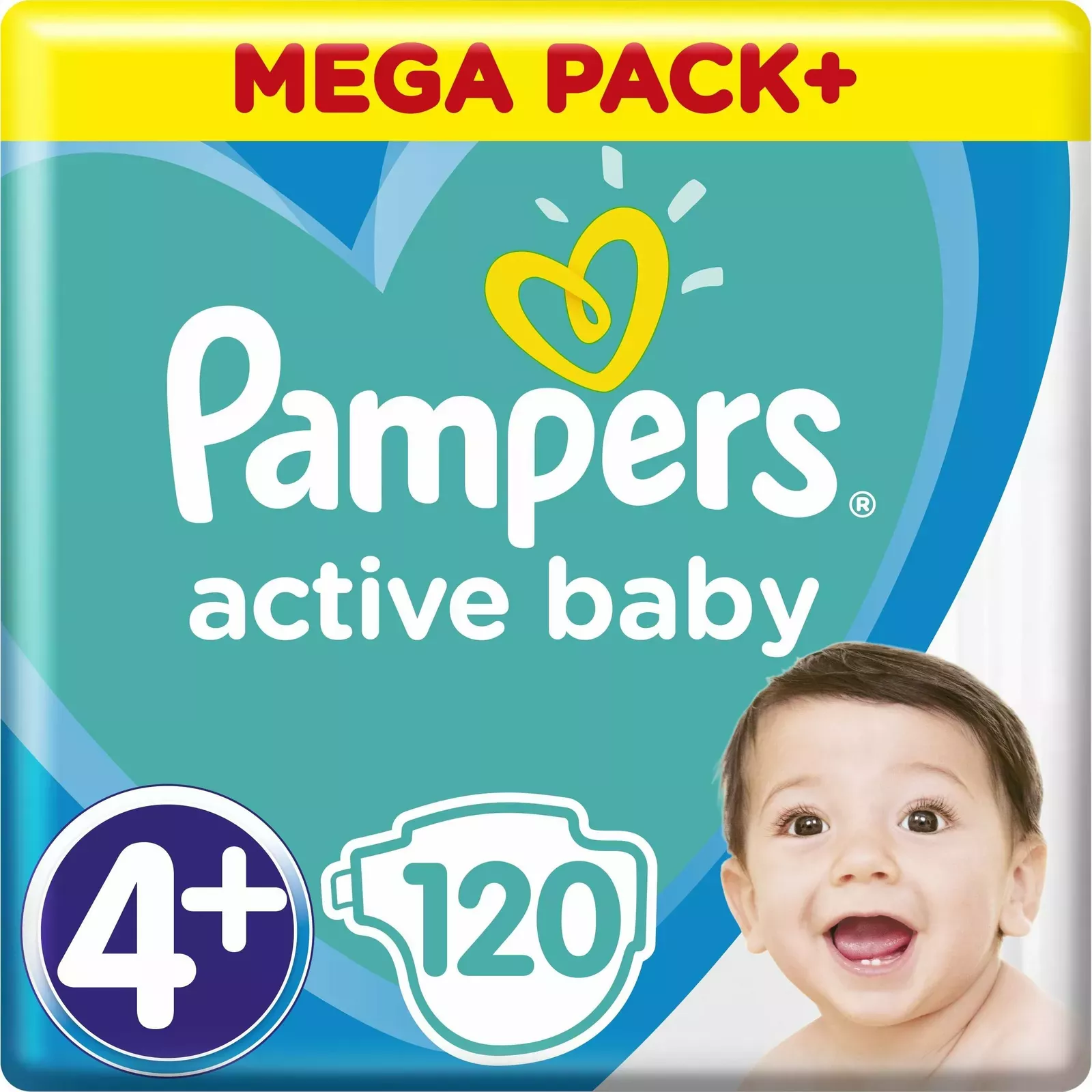 pampers active baby 1 43 szt 2-5kg