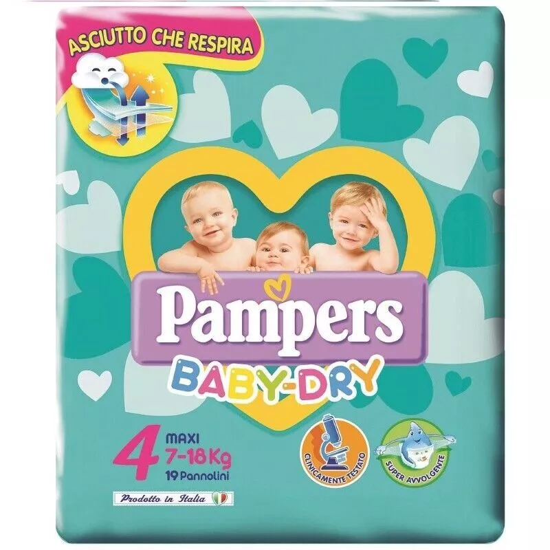 pampersy zamiast pieluchy