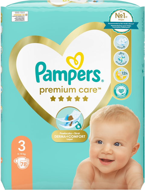 pampers premium care new baby pieluchy jednorazowe rozmiar 2