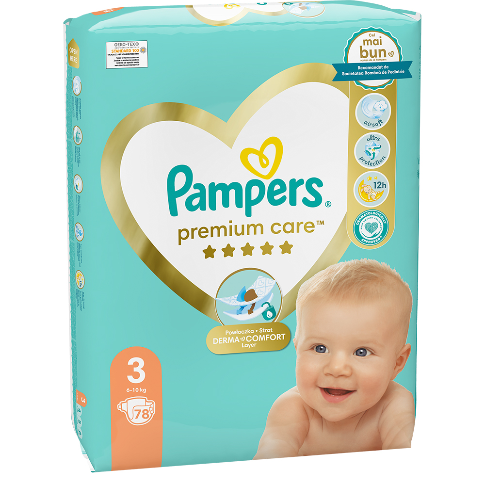 pampers przecieka bokiem