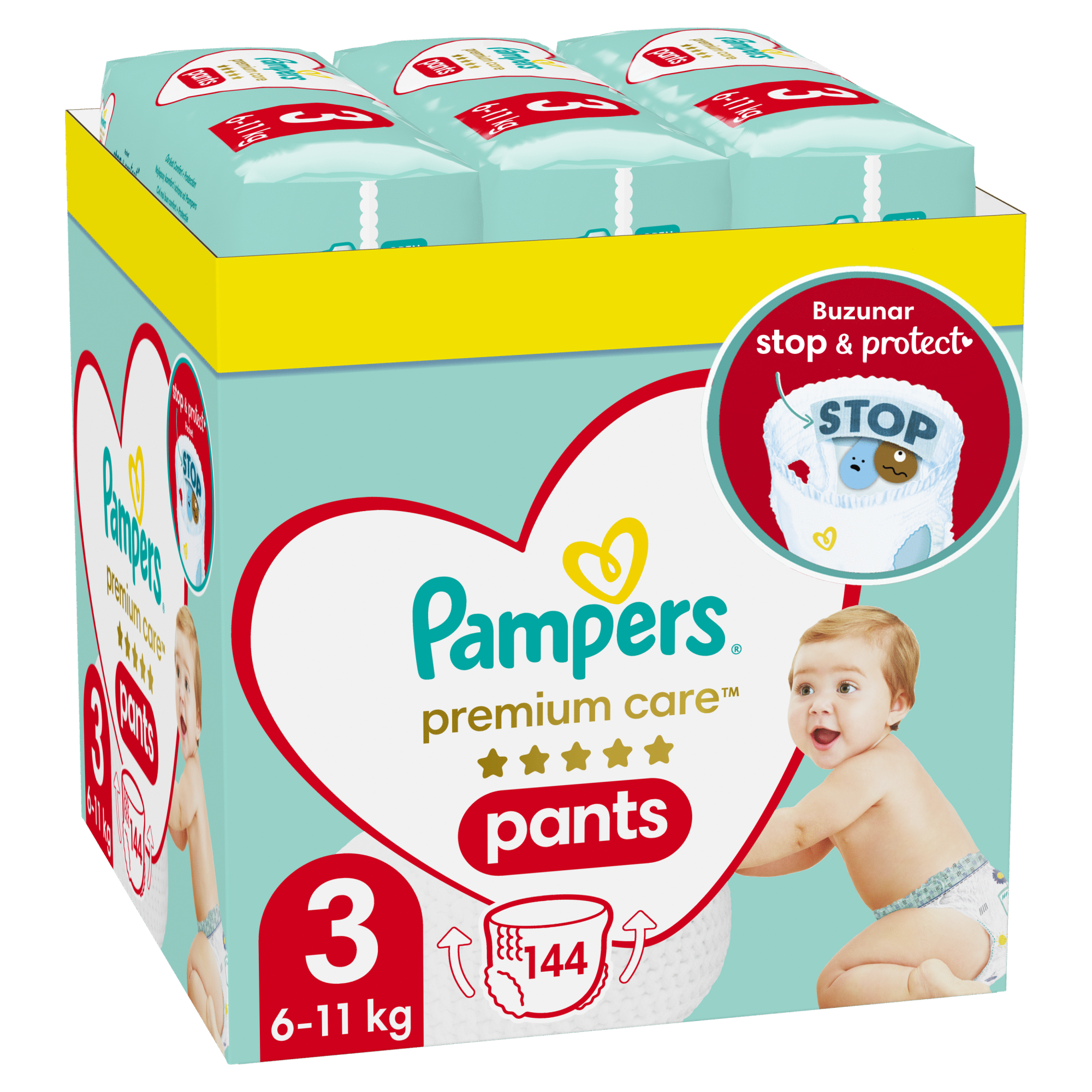 pampers premium care 3 22 sztuki