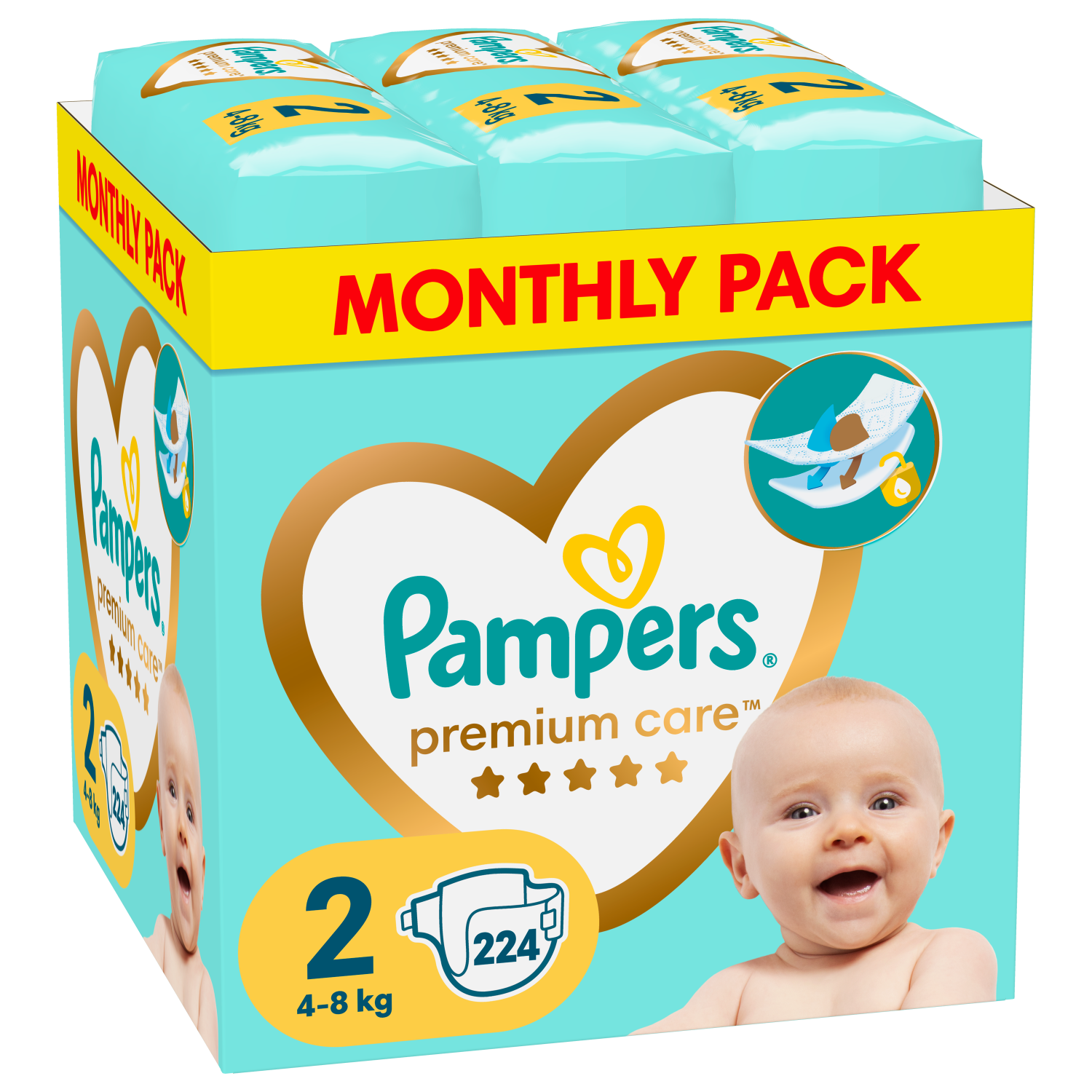 pieluchy pampers nr 5 76 sztuk