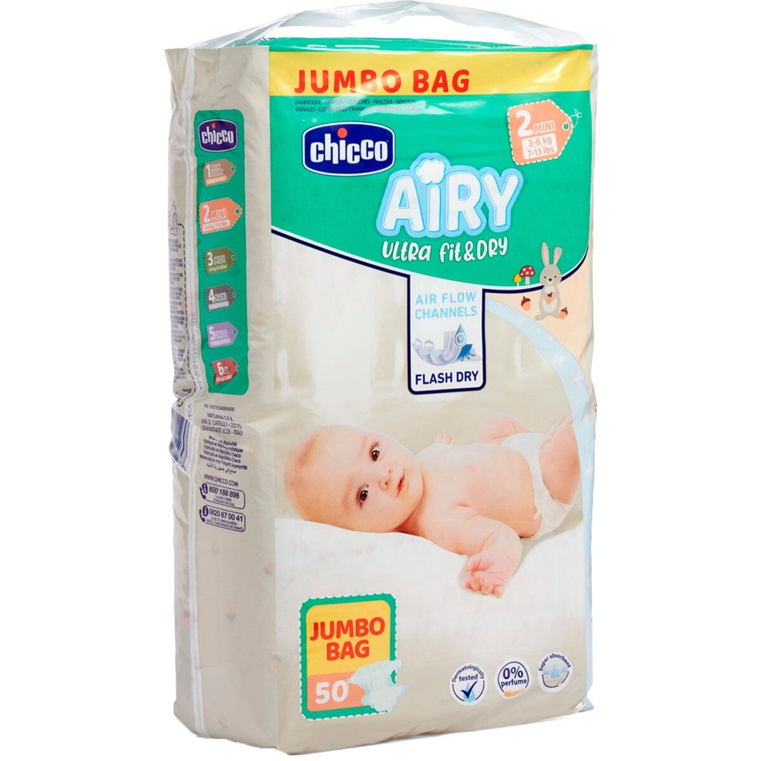 pampers 208 szt