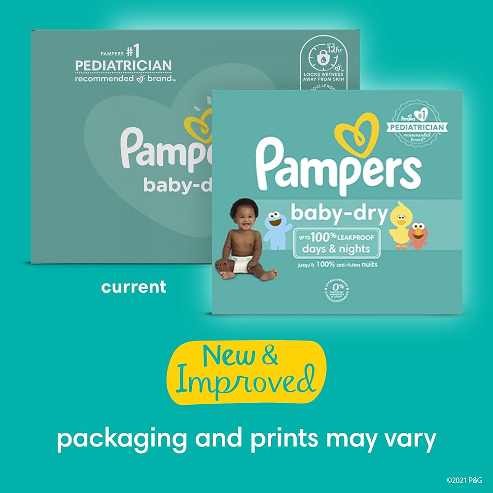 pampers baby dry jumbo pack size 3