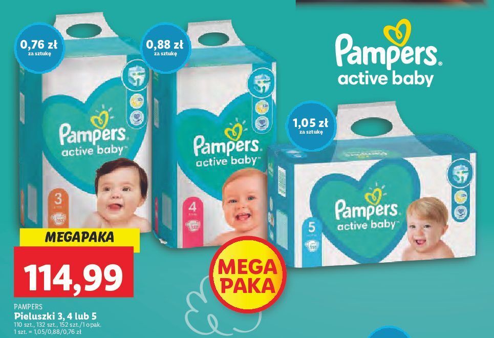 pieluchomajtki pants pampers opis