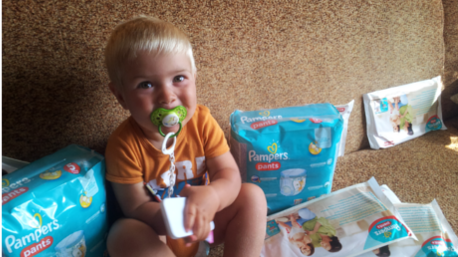 pampers talerz gratis