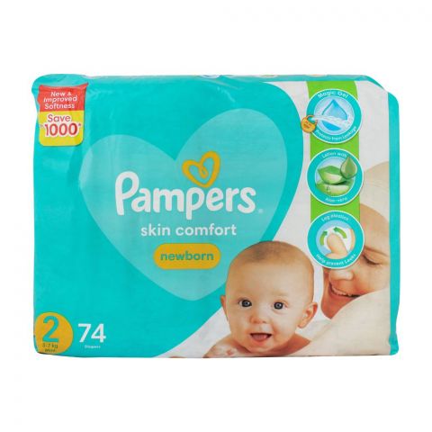 ampers new baby-dry pieluchy 1 newborn 43szt pieluszki