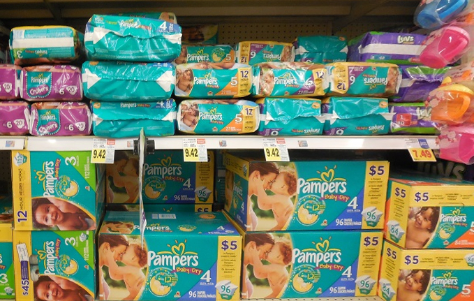 mega pack pampers 4