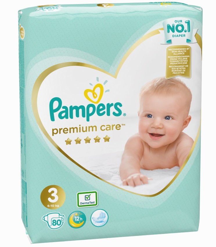 pampers premium care tape