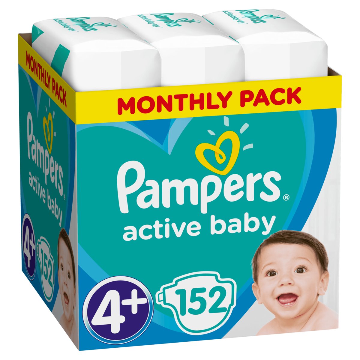 pieluchy pampers 4 rodzaje