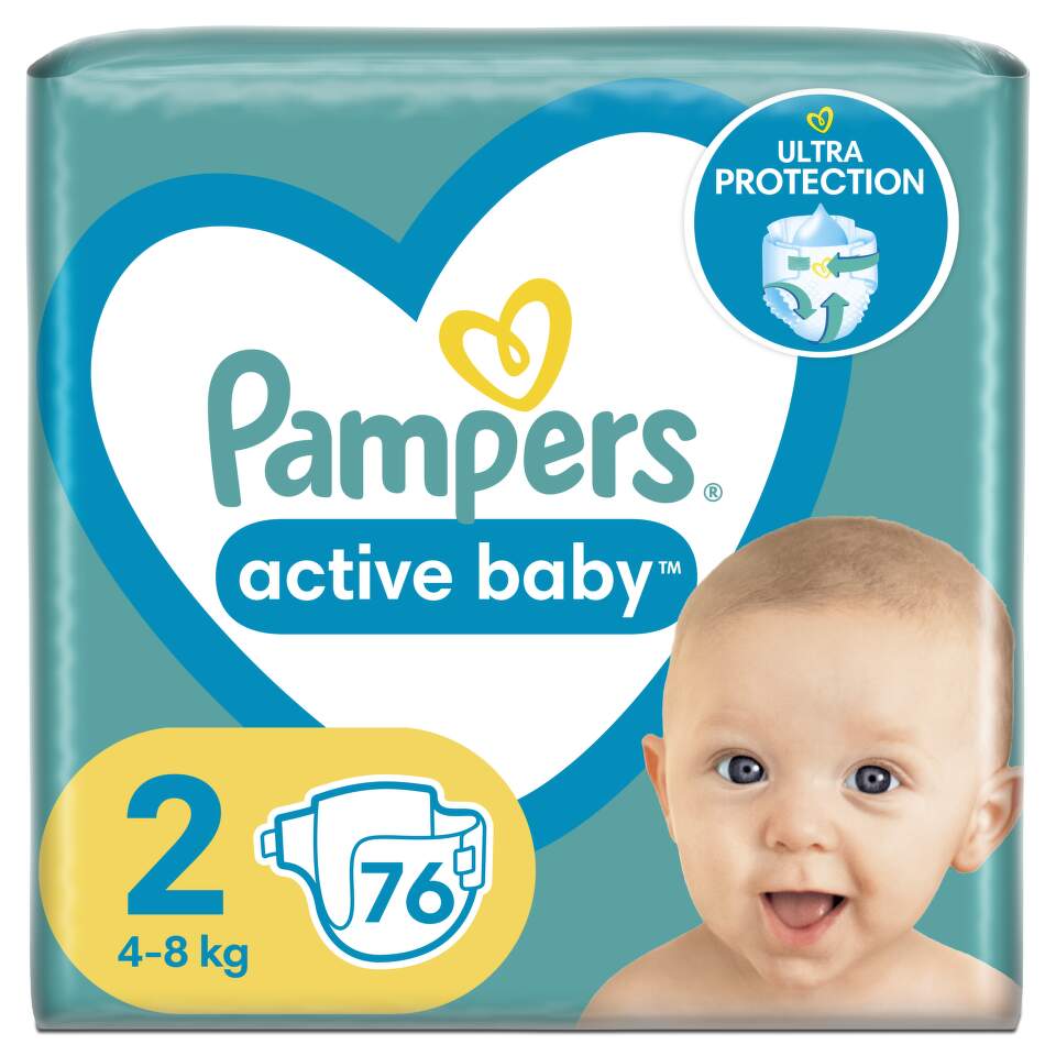 pampers 2 mega pack 122 sztuki