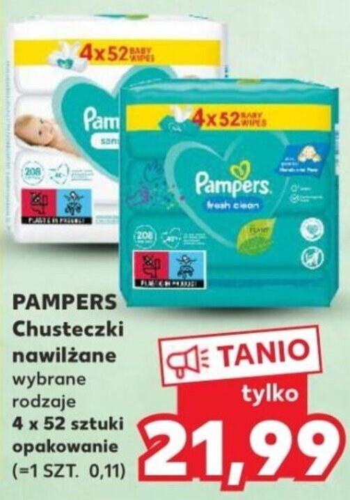 gazetka auchan promocja pampers