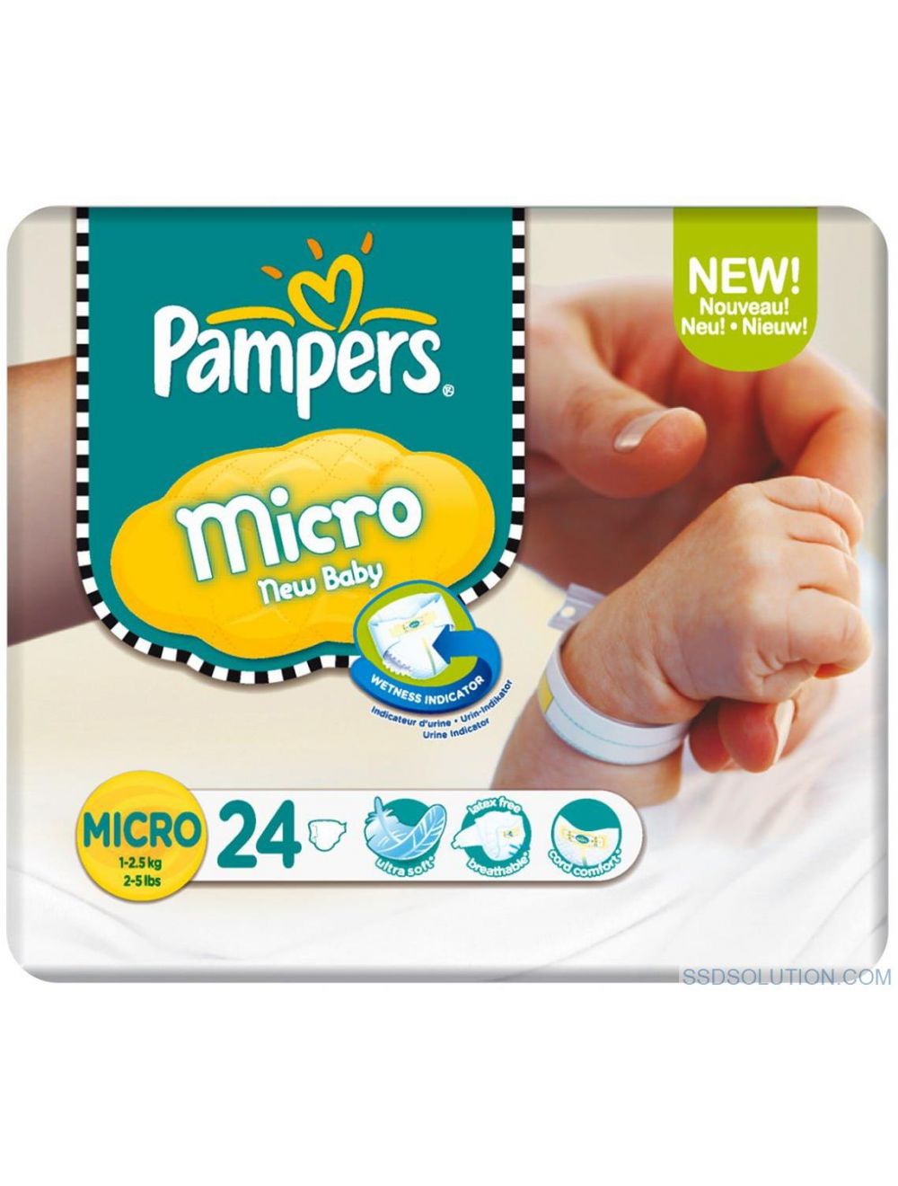 ceneo pampers active 4