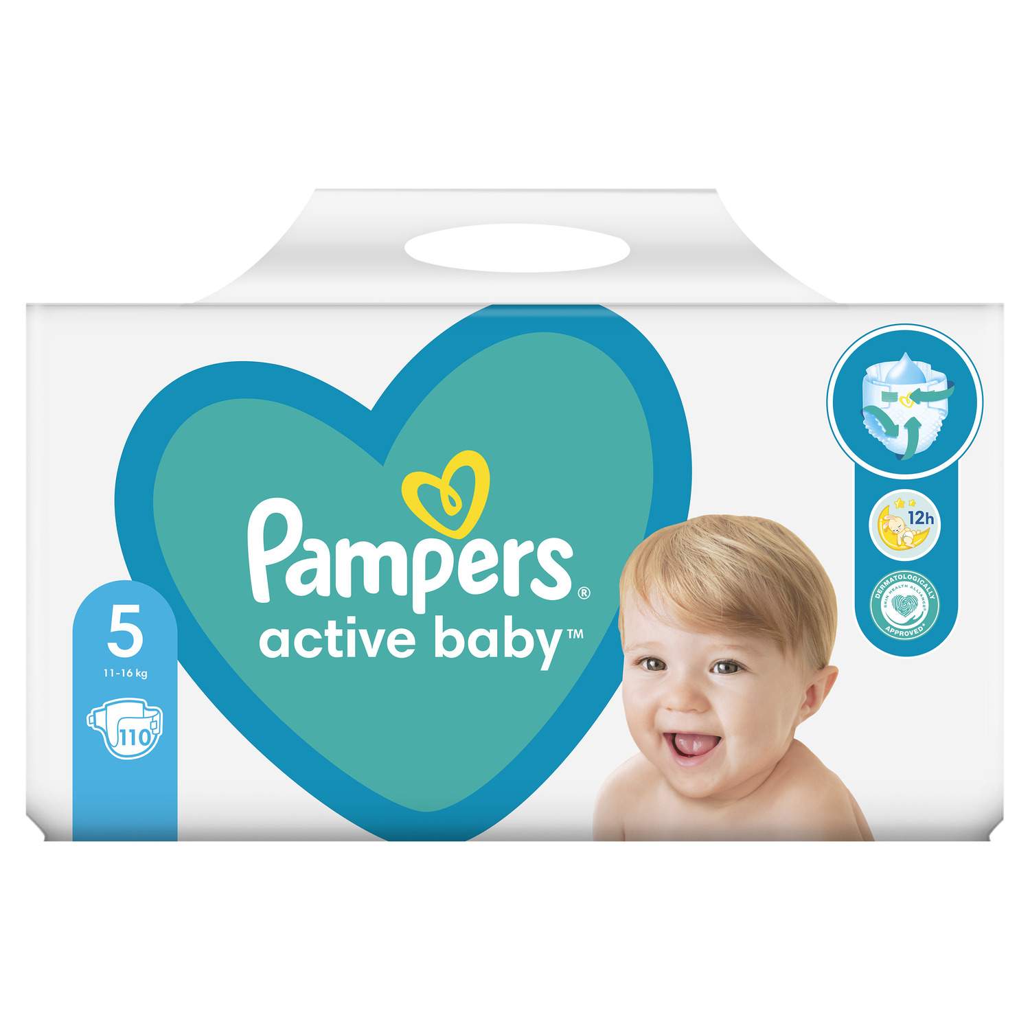 pampers pieluchy active baby 3 midi 174 szt