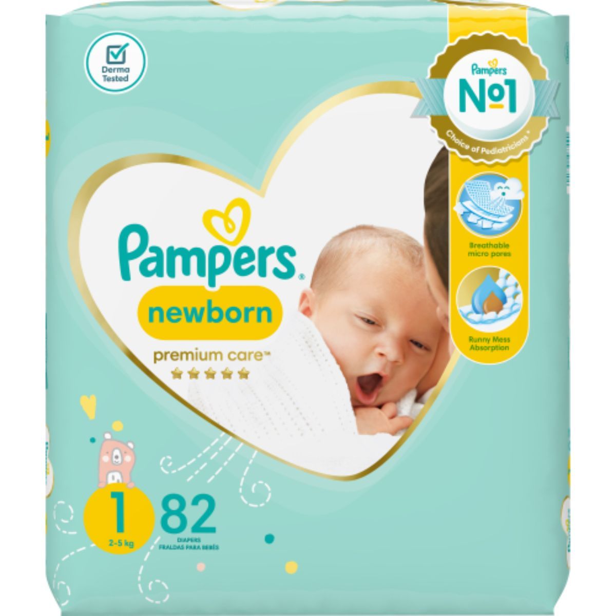 pampers premium care zmienia kolor