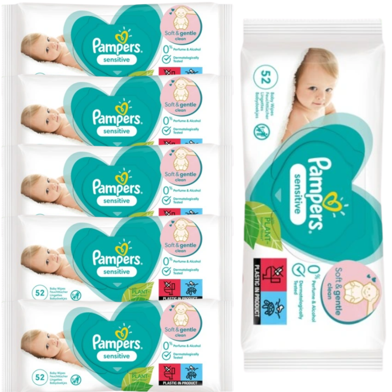 pampers 4 52szt