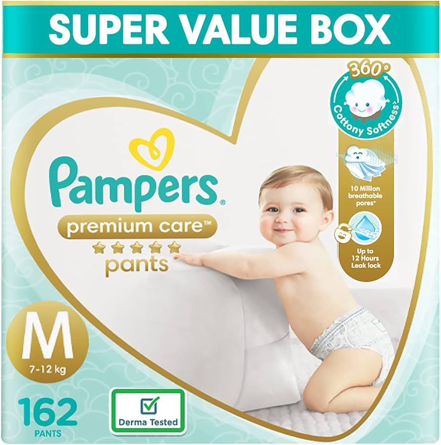 pampers jumbo paack size 8