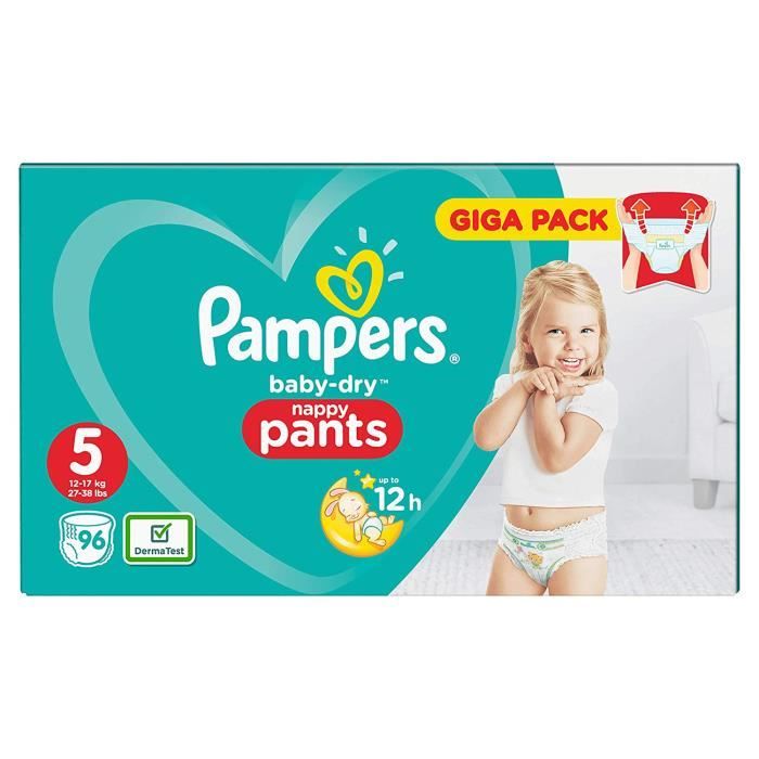 pieluchy pampers wykonanie