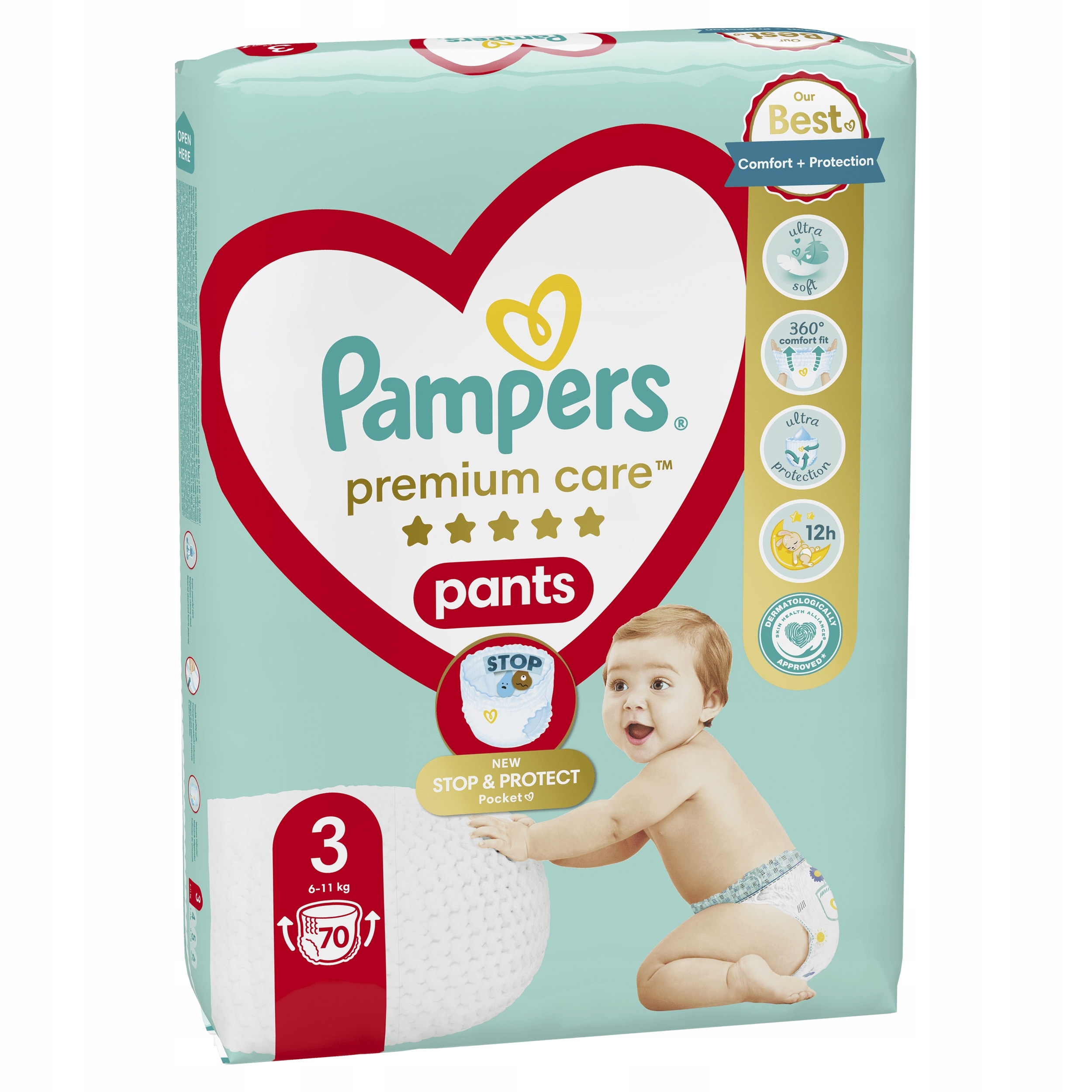 pampers new baby pieluchy rozmiar 1 mini