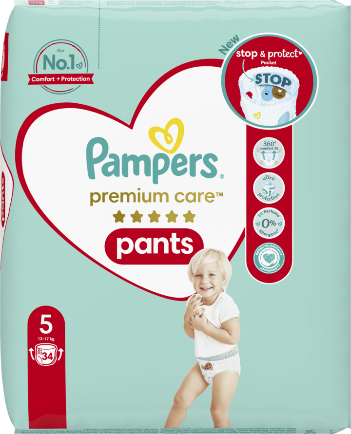 nieodpowiedni pampers