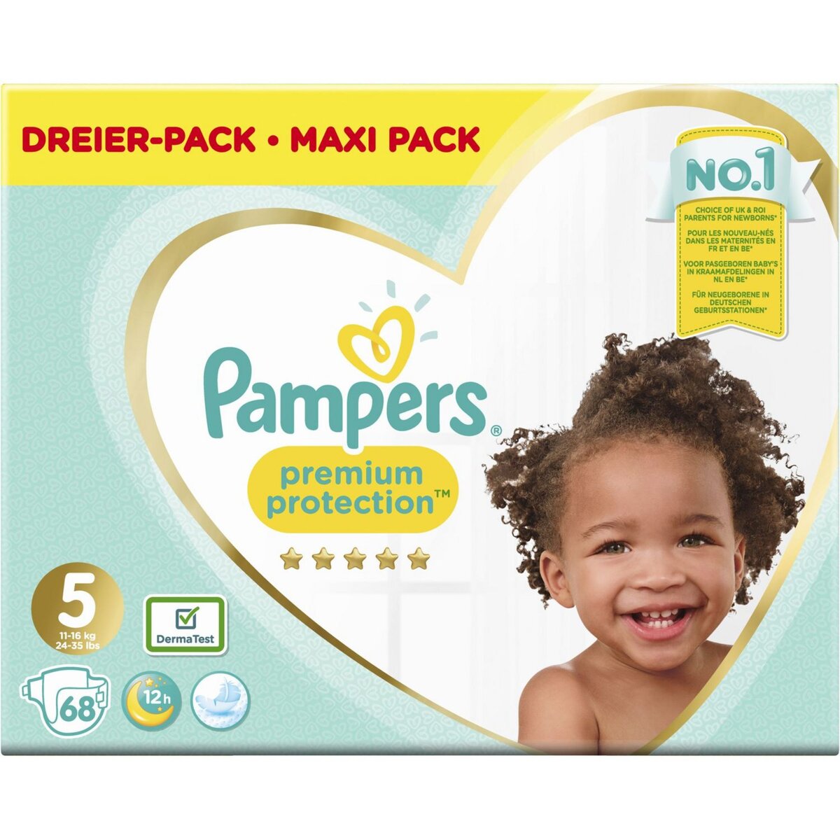 pieluchomajtki pampers mega box 4+