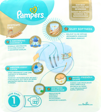 pampers pieluchy 1 superpharm