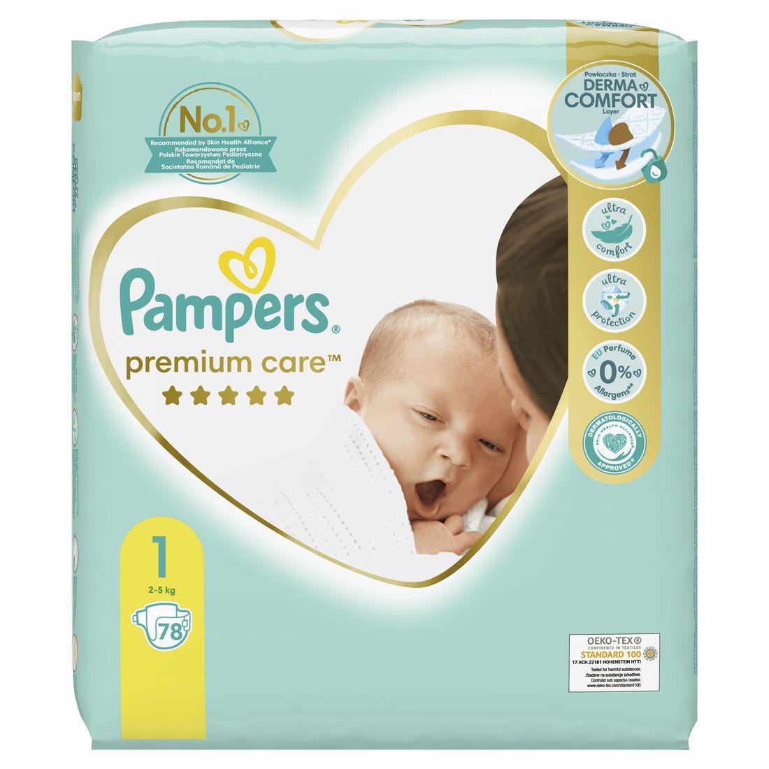 pieluchy pampers sla noworodka