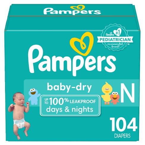 pieluszki pampers newbaby-dry