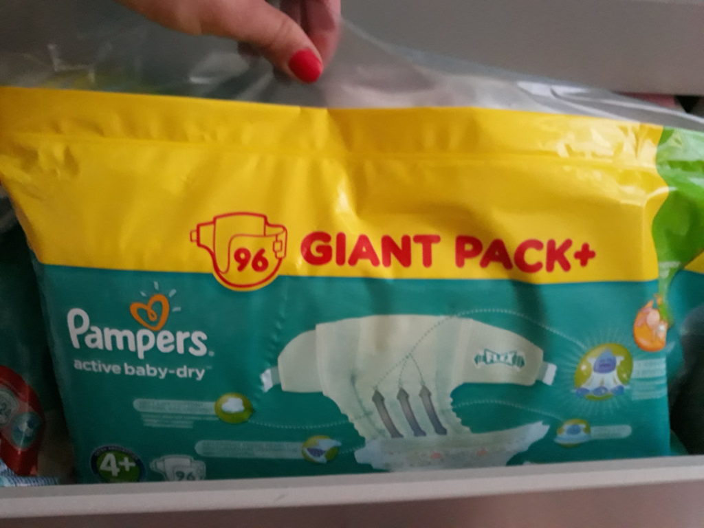 promocja pieluchy pampers