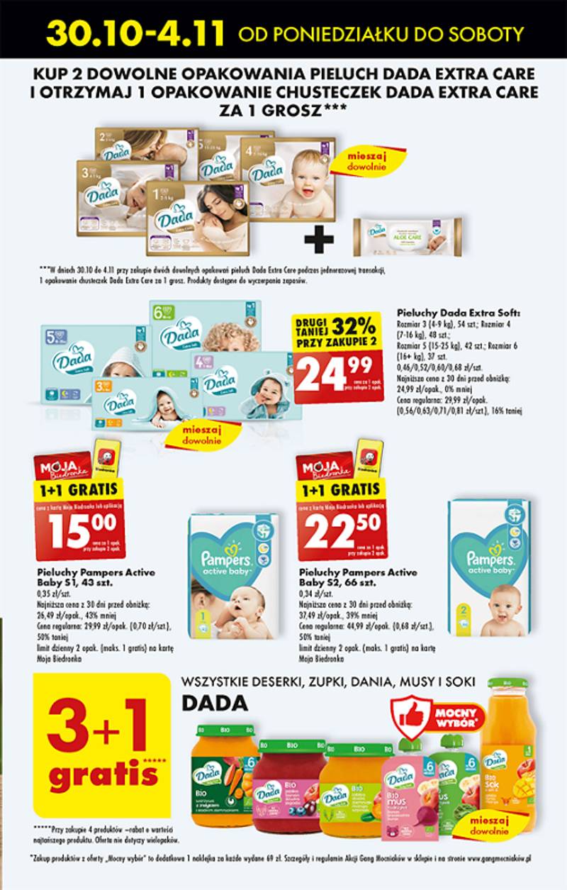 fralda pampers p