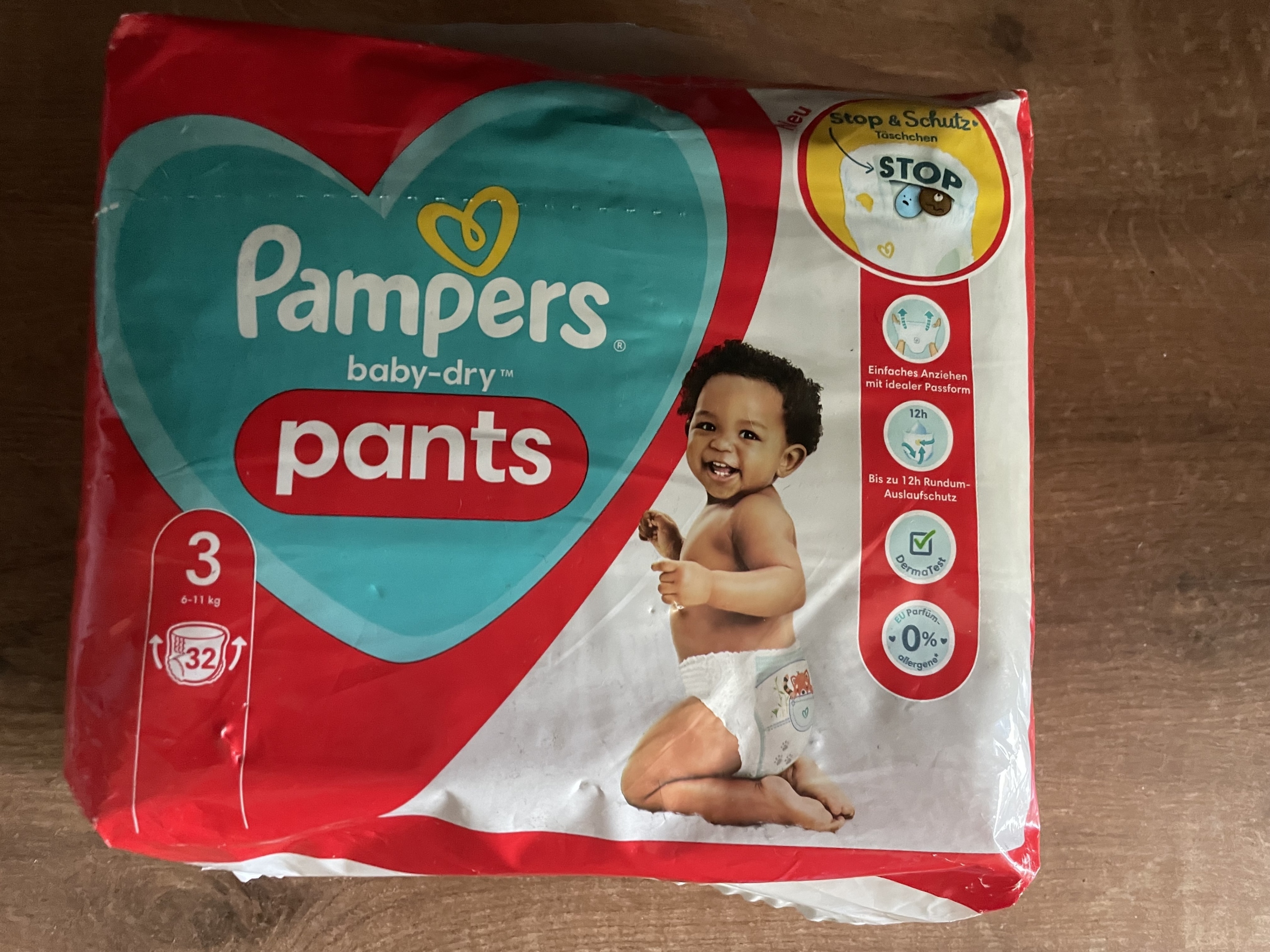 pieluchomajtki pampers 60szt