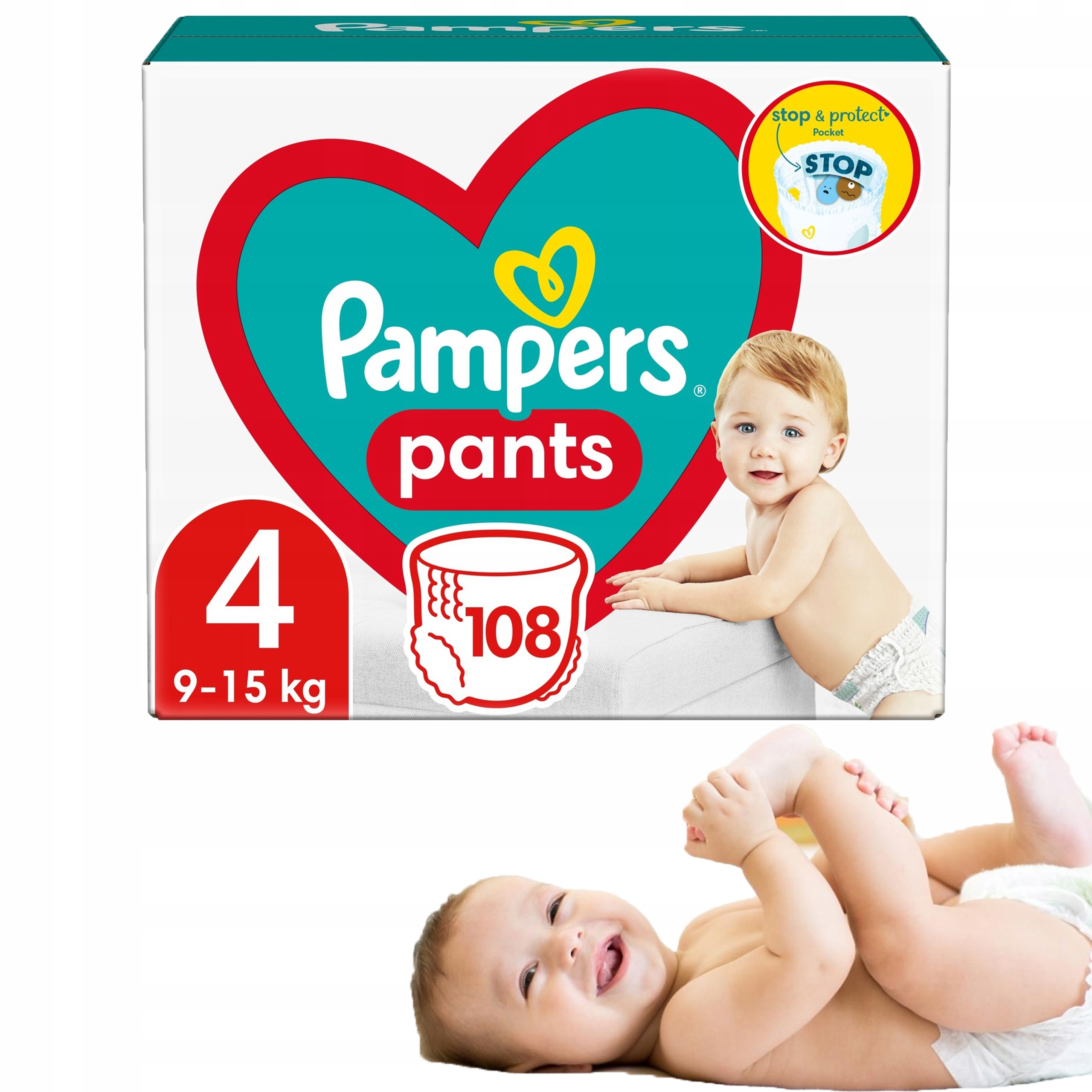 pampers pants 52 sztuki 4