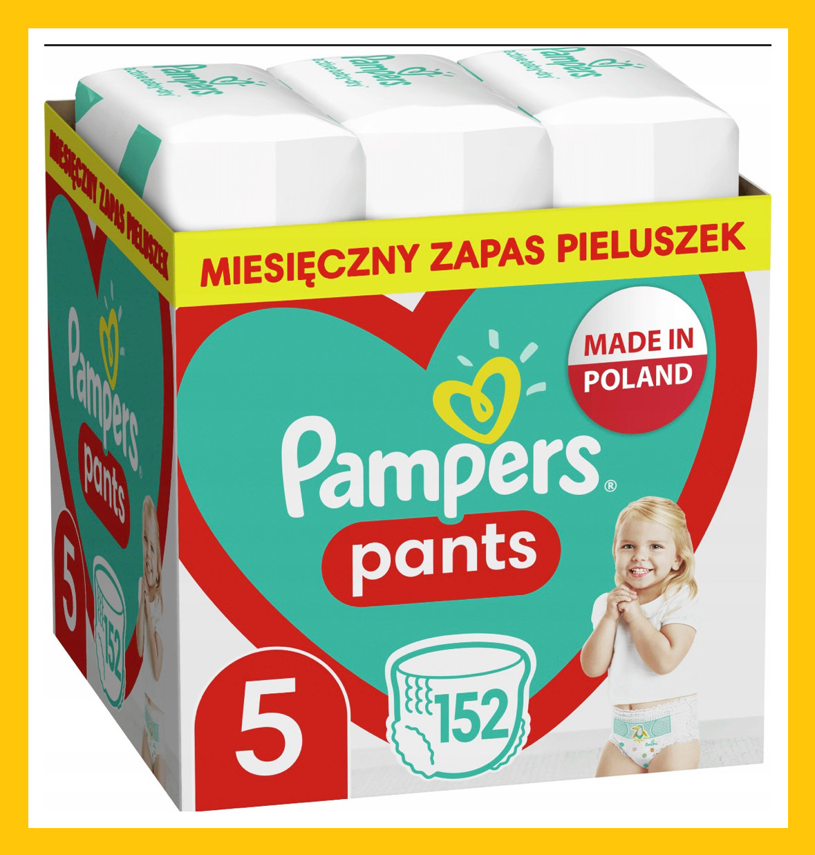 pampers pieluchomajtki próbki