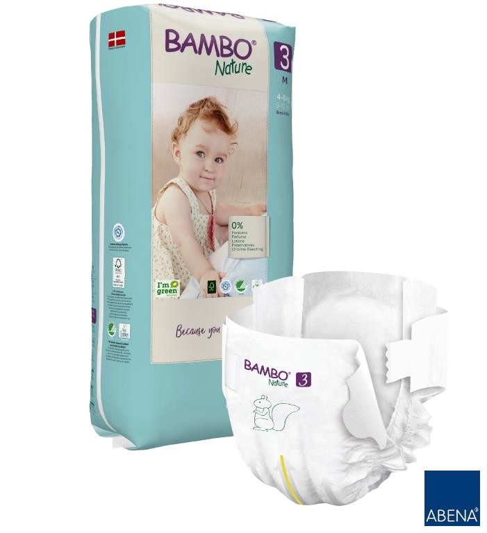 pampers zielony