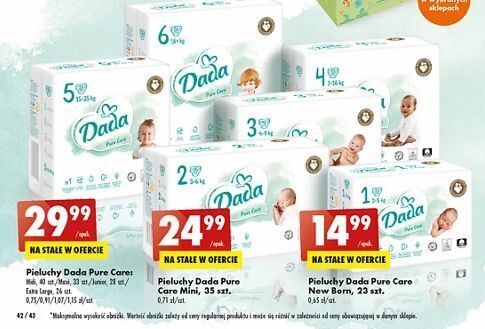 pampers pure 1 cena