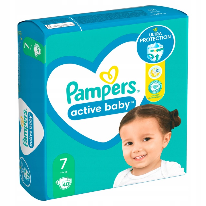 pieluchy pampers active baby dry 2 mini 228szt