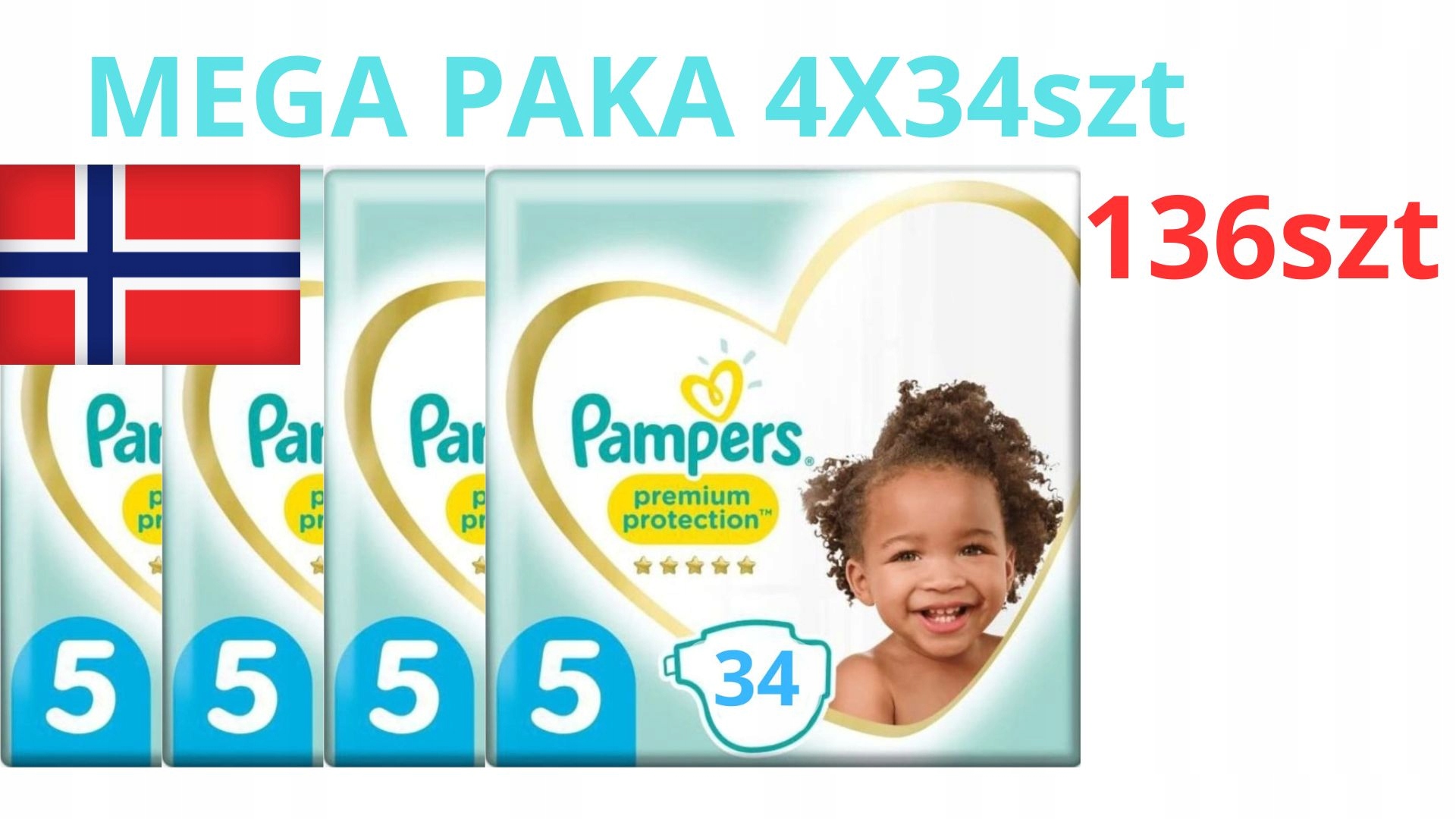 tabela rozmiarów pampers