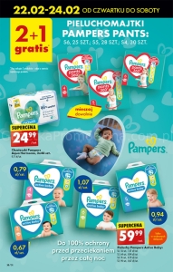 pampers active baby 3 opakowania