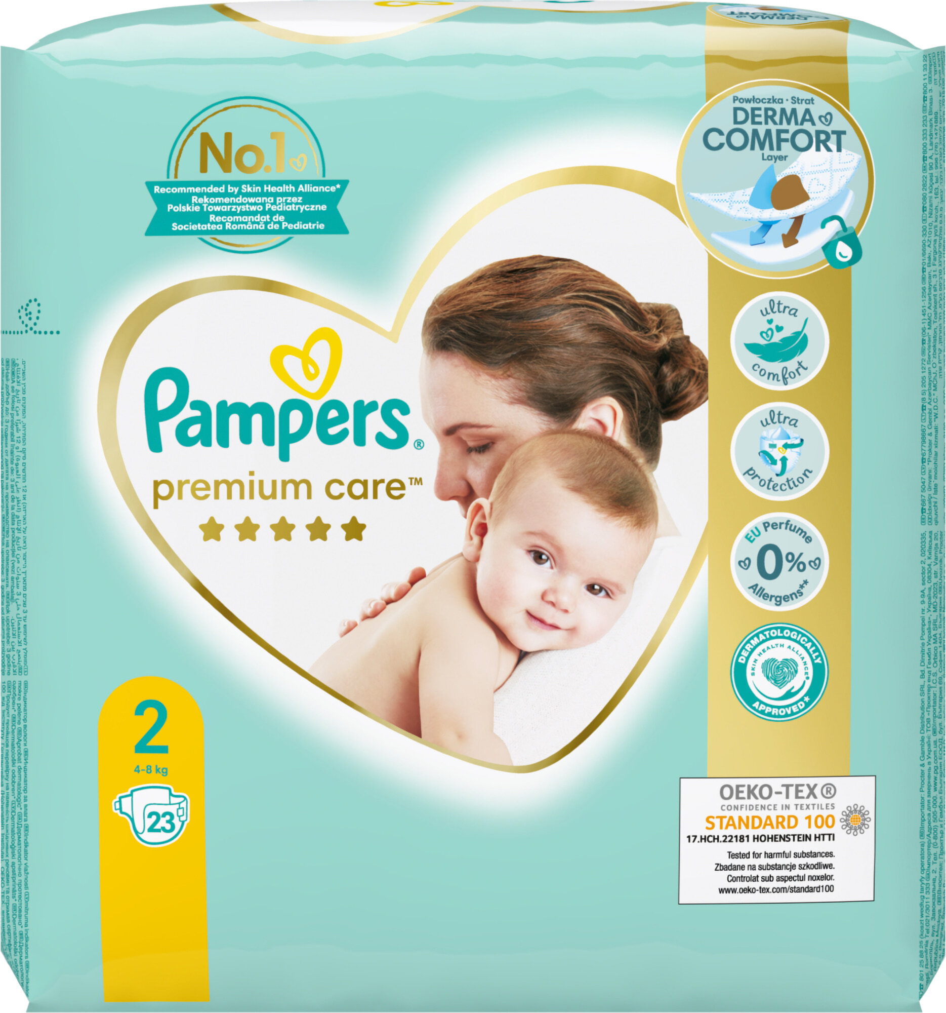 pampers premium care newborn 22 szt cena