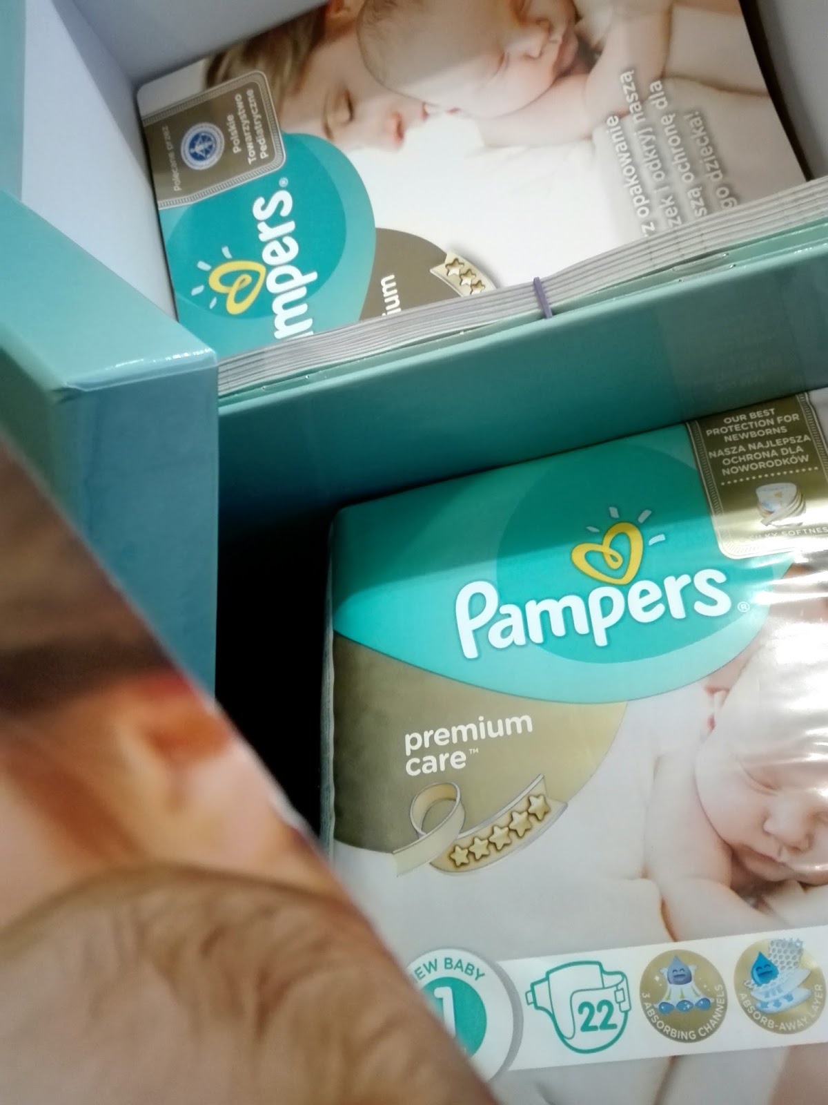 pasek na pieluchomajtkach pampers