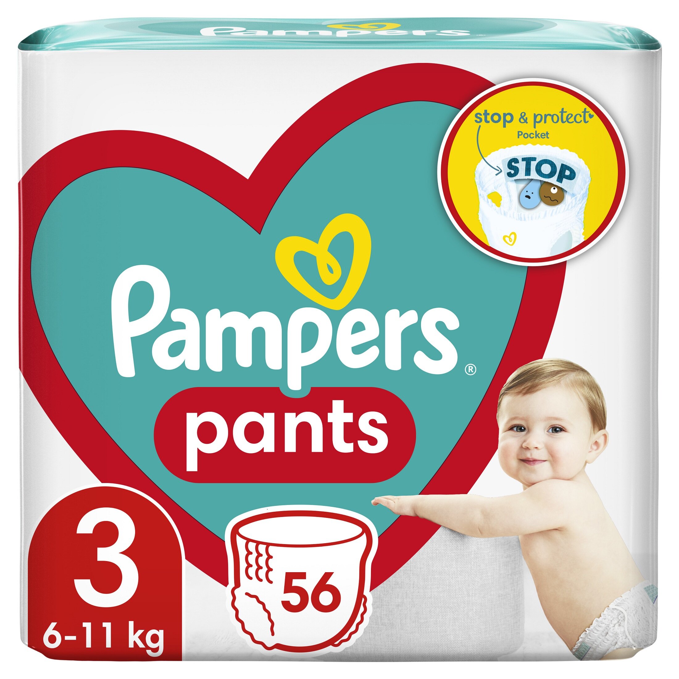 pampers 3 80 szt